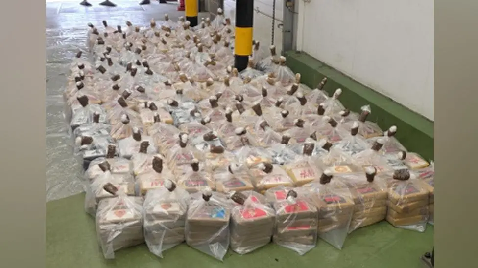 £96 Million of cocaine seized by border force UK