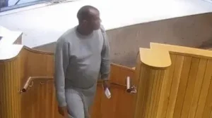 Hadush Kebatu in prison issue tracksuit after being released by mistake