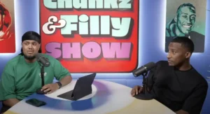 Chunkz & Yung Filly on their podcast