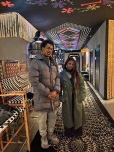 VE Muni & Mazvita at the Mama Shelter hotel