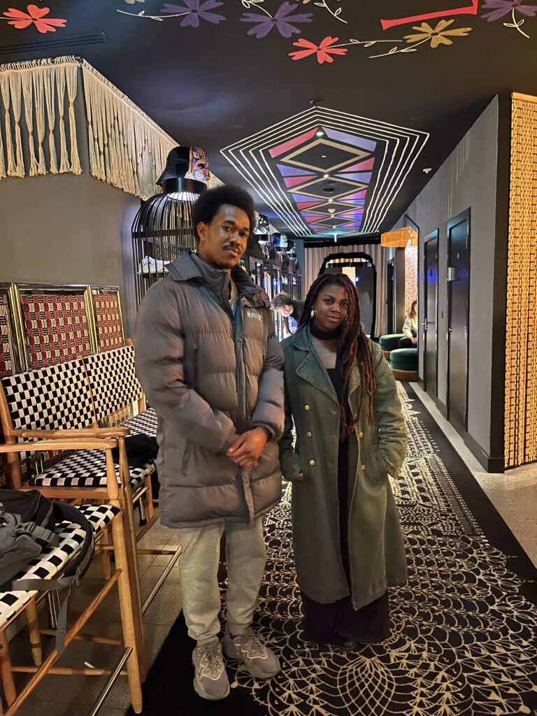 VE Muni & Mazvita at the Mama Shelter hotel