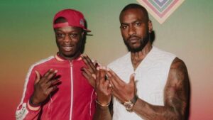 Skepta & J Hus drop visualiser for 'Outside'