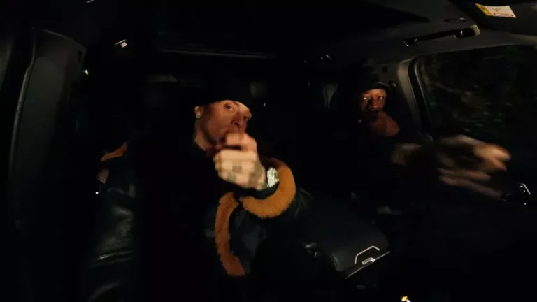 Central Cee & J Hus in the music video for 'Slaughter'