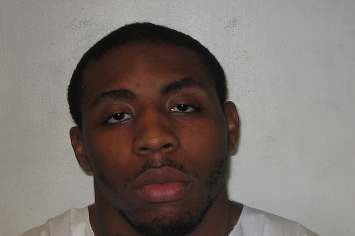 Mugshot of Myles Harris, aka Bouncer when he was sentenced for his role in an  armed robbery.