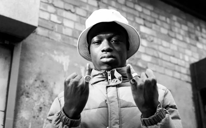 J Hus posing.